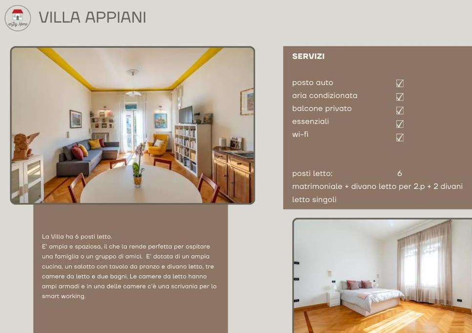 Enjoy Home - Villa Appiani, Prato Della Valle Падуа Екстериор снимка